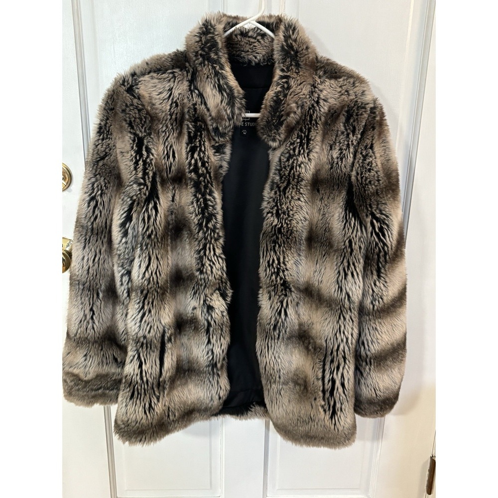 alpine studio faux fur‎ coat Medium